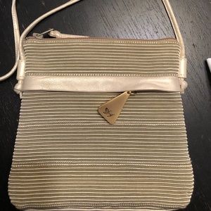 VINTAGE - Americana By Sharif Silk Crossbody Bag